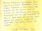 Eintrag in unser Gstebuch